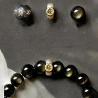 Fortune Jewel Chinese Zodiac Natal Buddha Obsidian Purification Bracelet