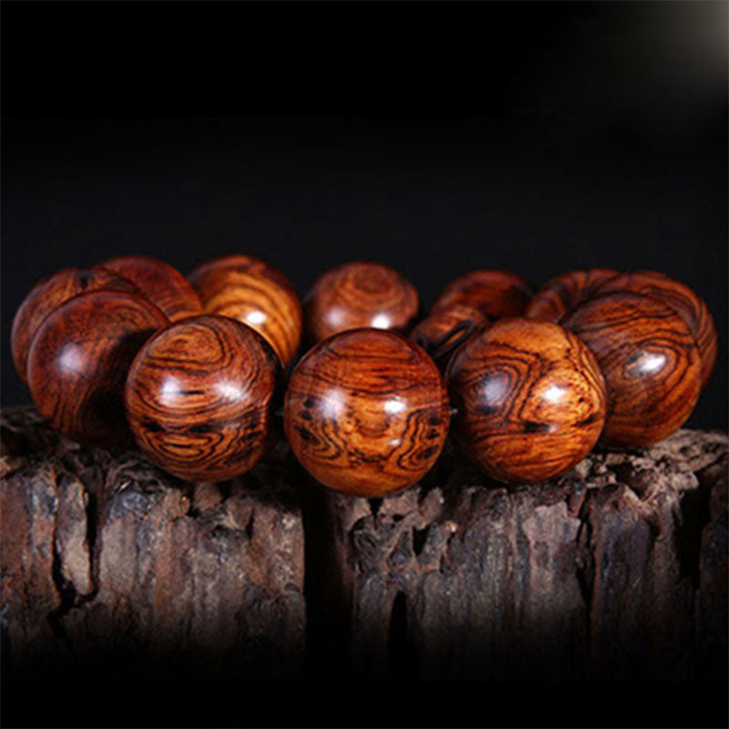 Fortune Jewel Tibetan Rosewood Warmth Bracelet (Random Type)