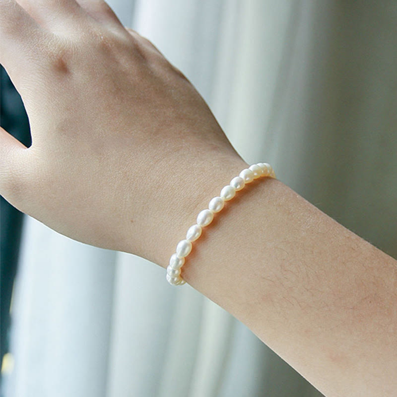 Fortune Jewel Natural Pearl Healing Beaded Bracelet