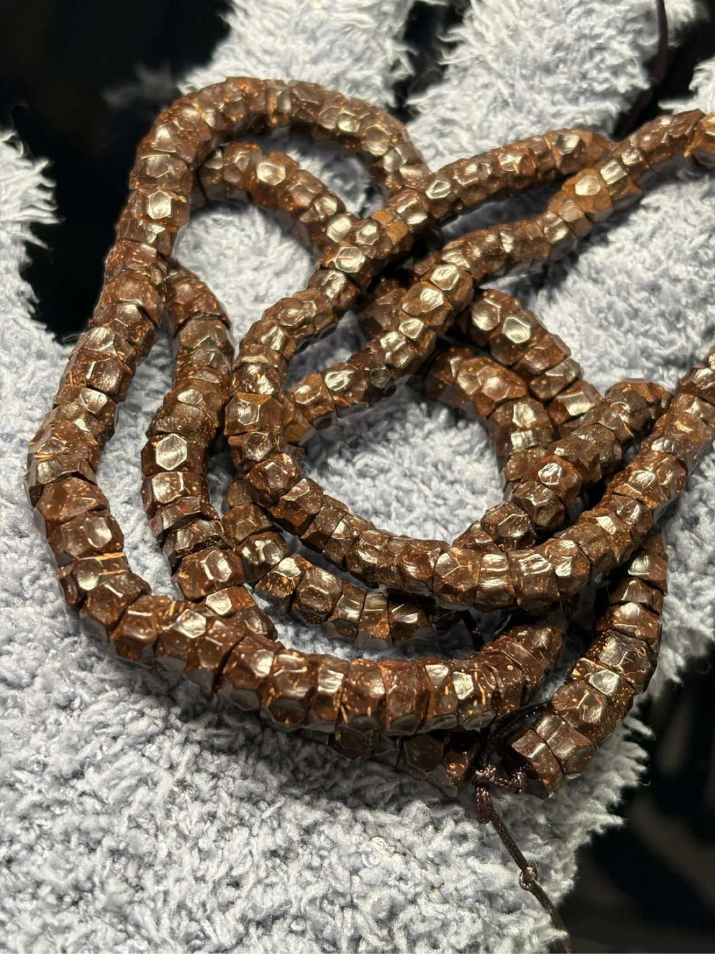 Original Indonesian Coconut Bodhi 108 Beads – Tibetan Style, 7mm