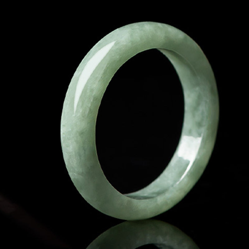 Fortune Jewel Natural Jade Prosperity Abundance Ring