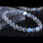 Fortune Jewel Natural Moonstone Healing Beads Bracelet