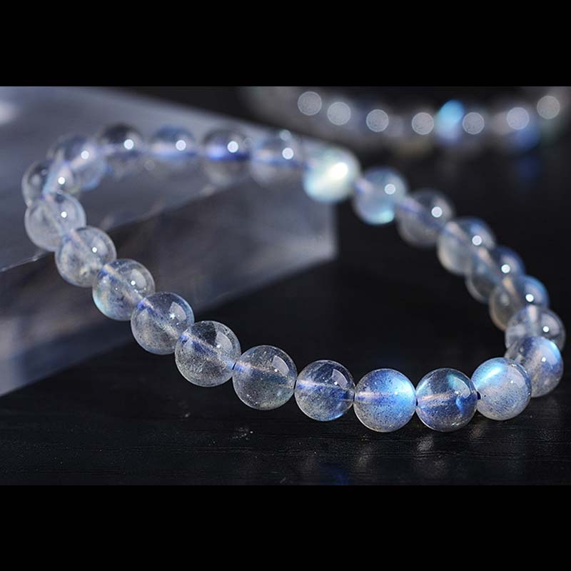 Fortune Jewel Natural Moonstone Healing Beads Bracelet