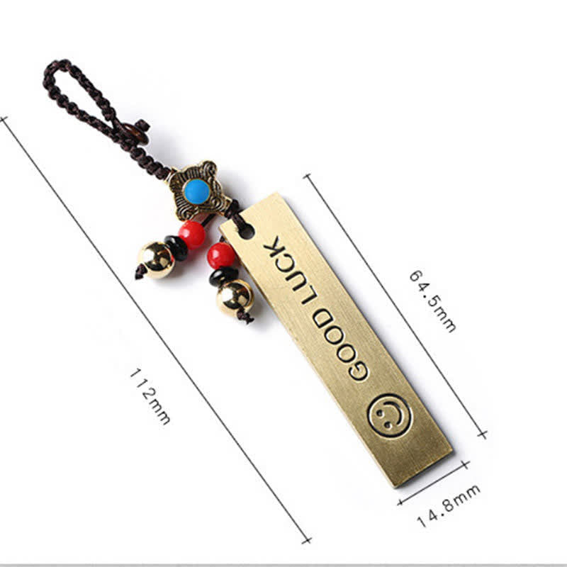 Fortune Jewel Feng Shui Yin Yang Bagua Wenchang Pen Pagoda Prayer Wheel Keychain Fortune Jewel