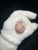 Soft Peach Pink Natural Handmade Corn Charms for Stress Relief