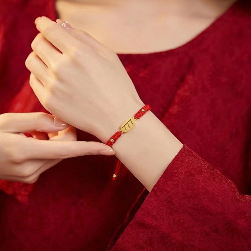 Exclusive: Buddha & Karma 777 Angel Number Luck Bracelet