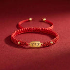 Exclusive: Buddha & Karma 777 Angel Number Luck Bracelet