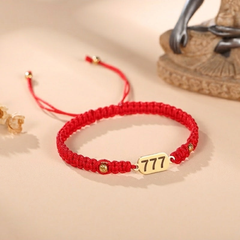 Exclusive: Buddha & Karma 777 Angel Number Luck Bracelet