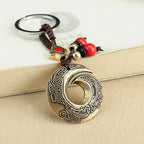 Fortune Jewel Good Luck Fortune Copper Wealth Key Chain