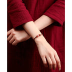 Fortune Jewel Handmade Dunhuang Color Luck Braid String Bracelet