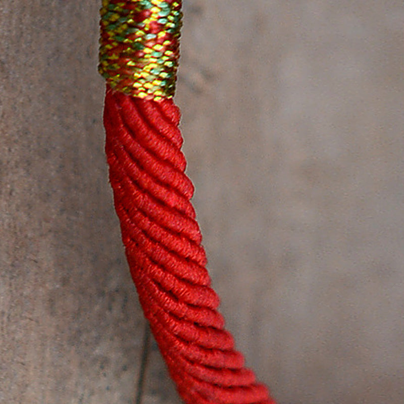 24K Gold-Plated Feng Shui PiXiu Bracelet Luck Red String Bracelet