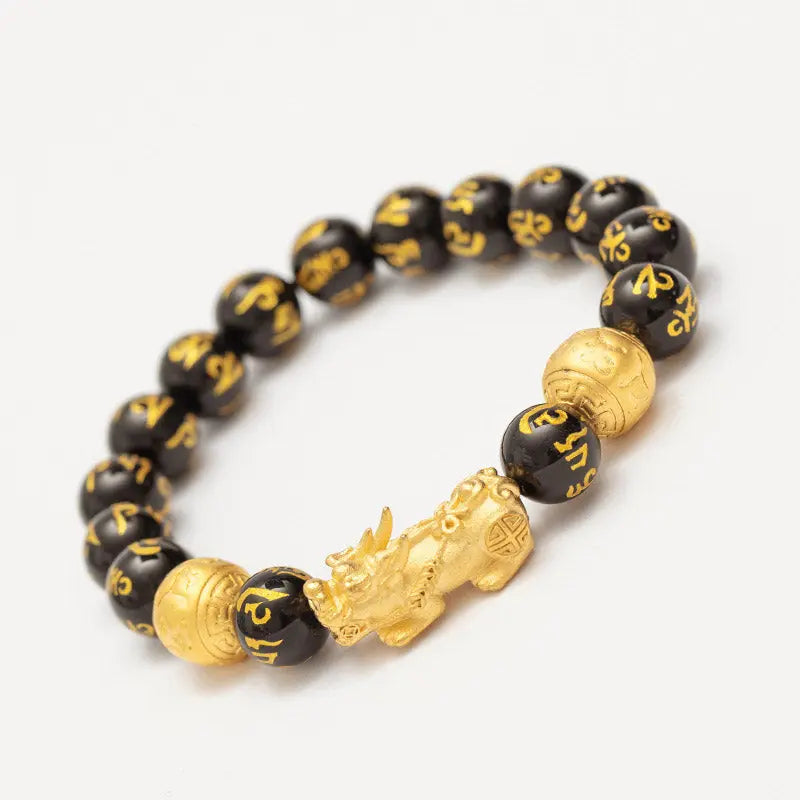 Fortune Jewel "Blessings of Protection to Attract Wealth" PiXiu Bracelet Includes Gift Message Card Fortune Jewel
