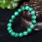 Fortune Jewel Natural Malachite Protection Calmness Bracelet