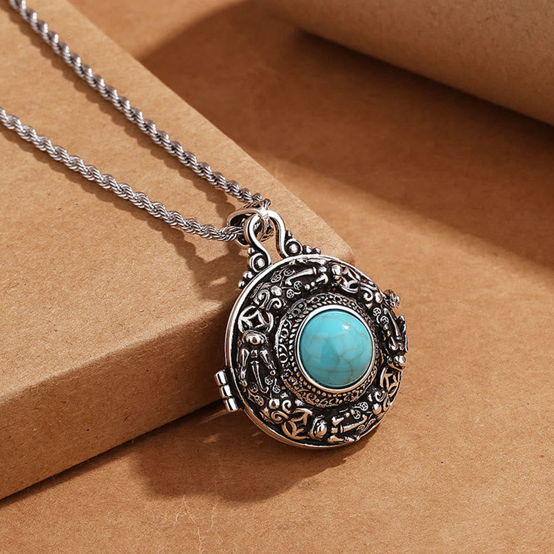 Fortune Jewel Tibetan Pi Xiu Luck Copper Necklace