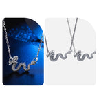 Fortune Jewel 925 Sterling Silver Year Of The Dragon Auspicious Dragon Protection Chain Necklace Pendant