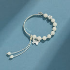 Fortune Jewel Bodhi Seed Butterfly Lotus Luck Wealth Bracelet Bangle