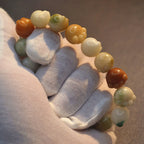 Fortune Jewel Multilayered Bodhi Seed Cute Cat Paw Calm Harmony Bracelet