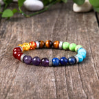 Buddha & Karma 7 Chakra Stones Bracelet