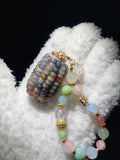 Mini Blue-Purple Natural Corn Ornament for Fidgeting