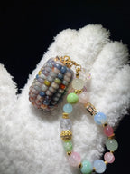 Mini Blue-Purple Natural Corn Ornament for Fidgeting