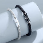 Fortune Jewel Bamboo Pattern Healing Couple Rope Bracelet
