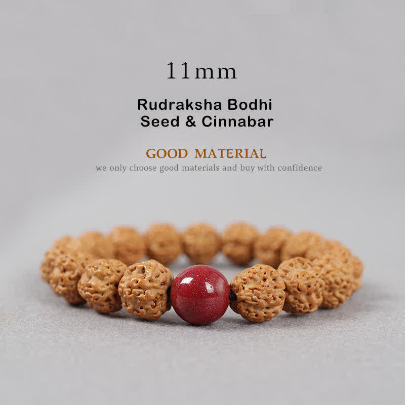 Fortune Jewel Tibet Rudraksha Bodhi Seed Dzi Bead Amber Turquoise Wealth Bracelet