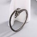 Fortune Jewel Dragon Scales Pattern Luck Protection Bracelet Bangle