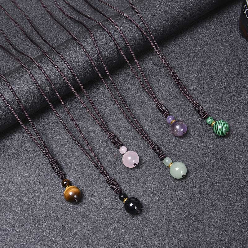 Fortune Jewel Tibetan Jade Harmony Necklace