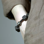 Fortune Jewel Tibetan Ebony Wood Dzi Bead Strength Bracelet