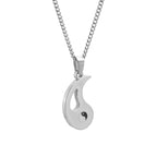 2pcs Yin Yang Pendant Couple Necklace Fortune Jewel