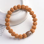 Fortune Jewel Tibet Rudraksha Bodhi Seed Wealth Auspiciousness Bracelet