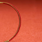 Fortune Jewel Handmade Chinese Zodiac Rabbit Rooster Rat Horse Dragon Protection Braid String Bracelet