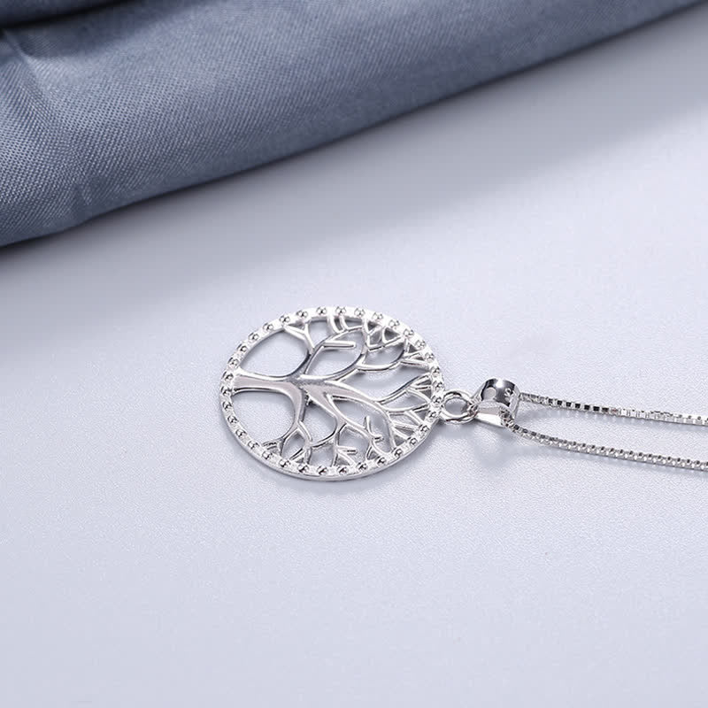 Fortune Jewel The Tree of Life 925 Sterling Silver Creation Necklace Pendant