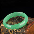 Fortune Jewel Jade Healing Abundance Protection Bracelet Bangle
