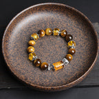 Fortune Jewel Tiger Eye Bead Fortune Prosperity Bracelet