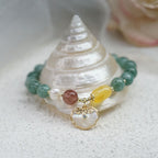 Fortune Jewel Jade Sea shell Ruyi Lock Luck Bracelet