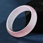 Fortune Jewel Pink Crystal Love Warmth Bracelet Bangle