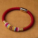 Fortune Jewel Tibetan Handmade King Kong Knot Protection Magnetic Buckle Braided Bracelet