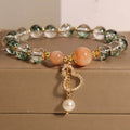 Fortune Jewel Green Phantom Gourd Charm Confidence Bracelet