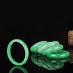 Fortune Jewel Jade Healing Abundance Protection Bracelet Bangle