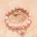 Fortune Jewel Sun Stone Strawberry Quartz Crystal Positive Bracelet
