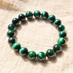 Fortune Jewel Tiger Eye Growth Healing Energy Bracelet