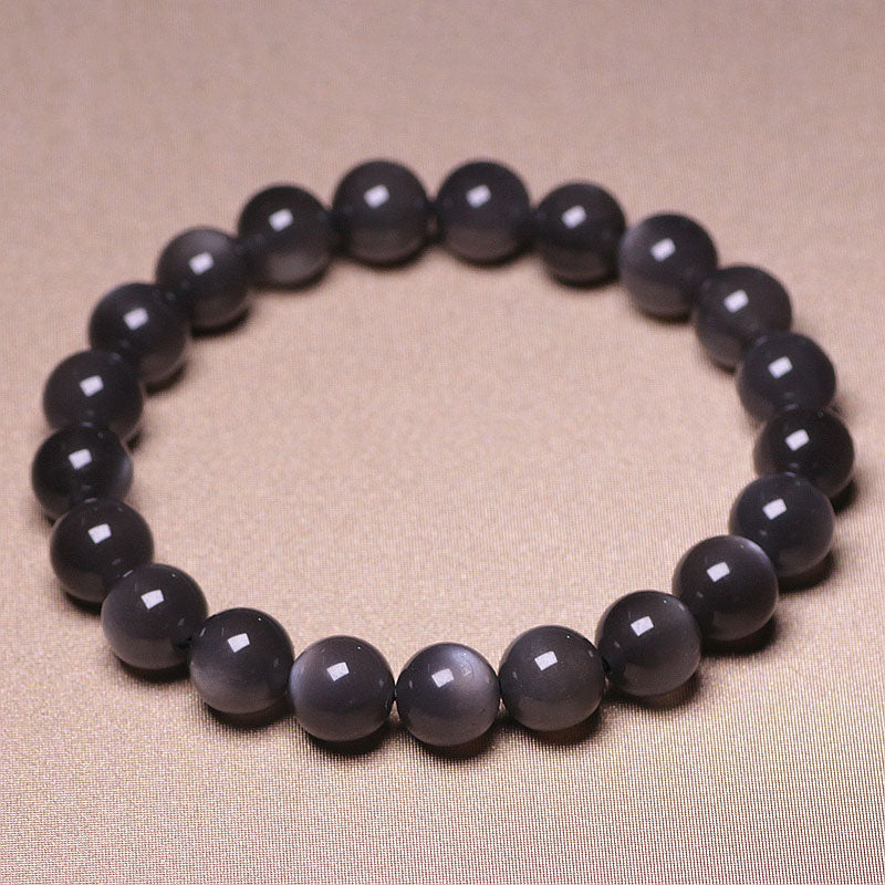 Fortune Jewel Natural Moonstone Positive Love Beads Bracelet