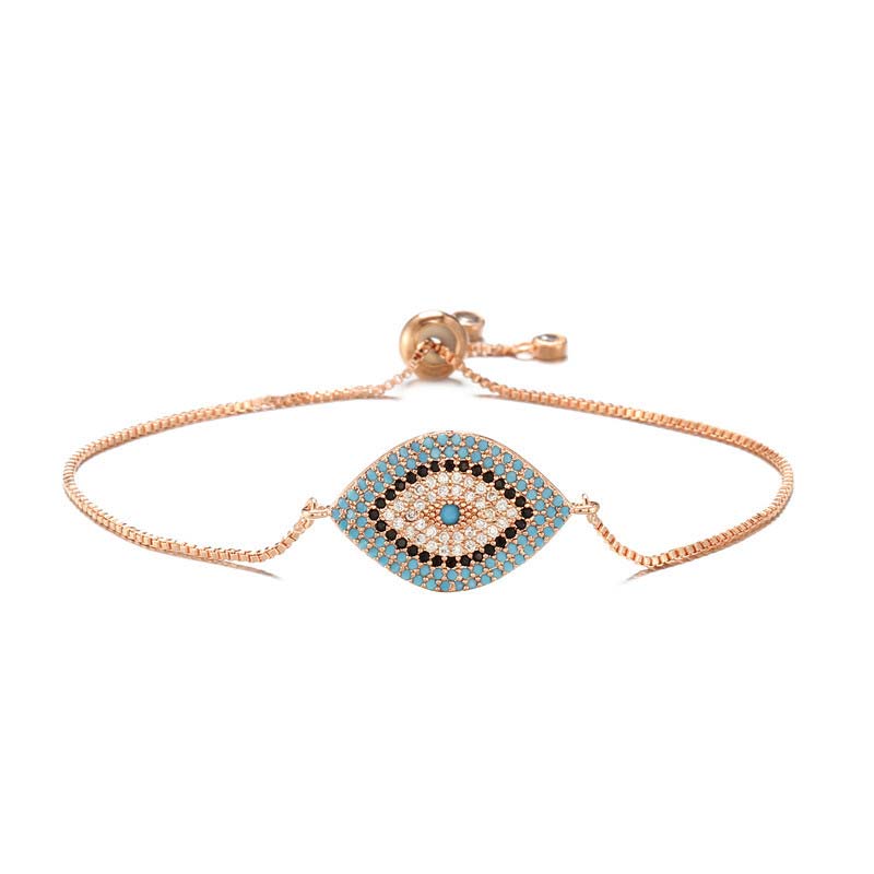 Fortune Jewel Evil Eye Protection Healing Bracelet