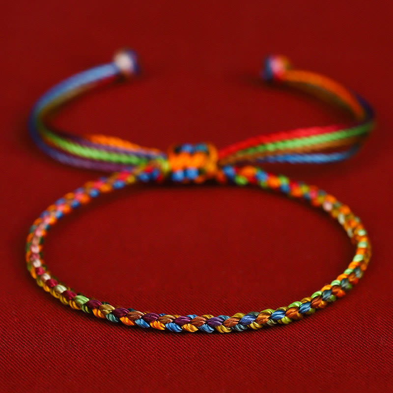 Fortune Jewel "May all your wishes come true" Lucky Multicolored Bracelet