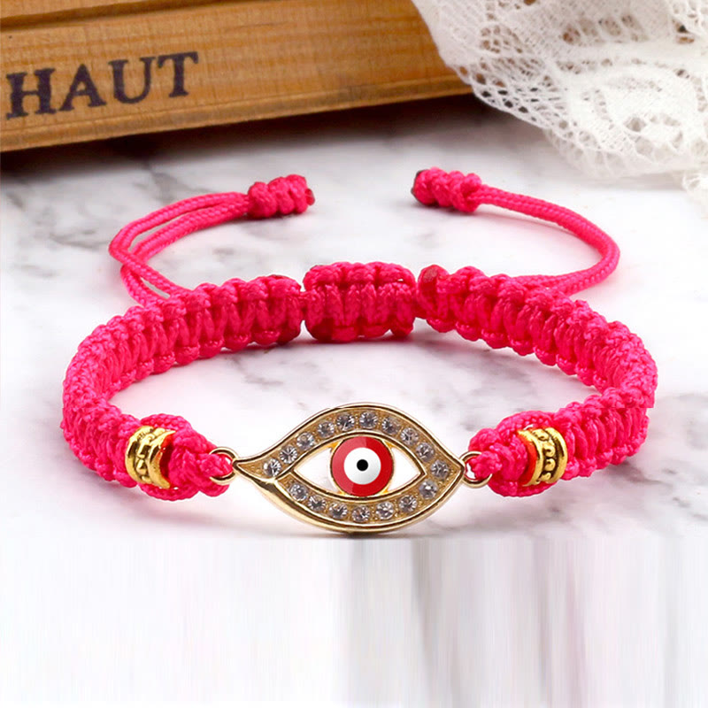 Fortune Jewel Evil Eye Keep Away Evil Spirits String Bracelet