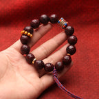 Fortune Jewel Bodhi Seed Bead Peace Calm Tassel Bracelet