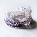 Fortune Jewel Natural Amethyst Crystal Meditation Healing Bracelet