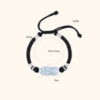 Fortune Jewel Handmade Natural Jade PiXiu Luck Prosperity Braided String Bracelet