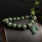 Tibetan Jade PiXiu Prosperity Bracelet